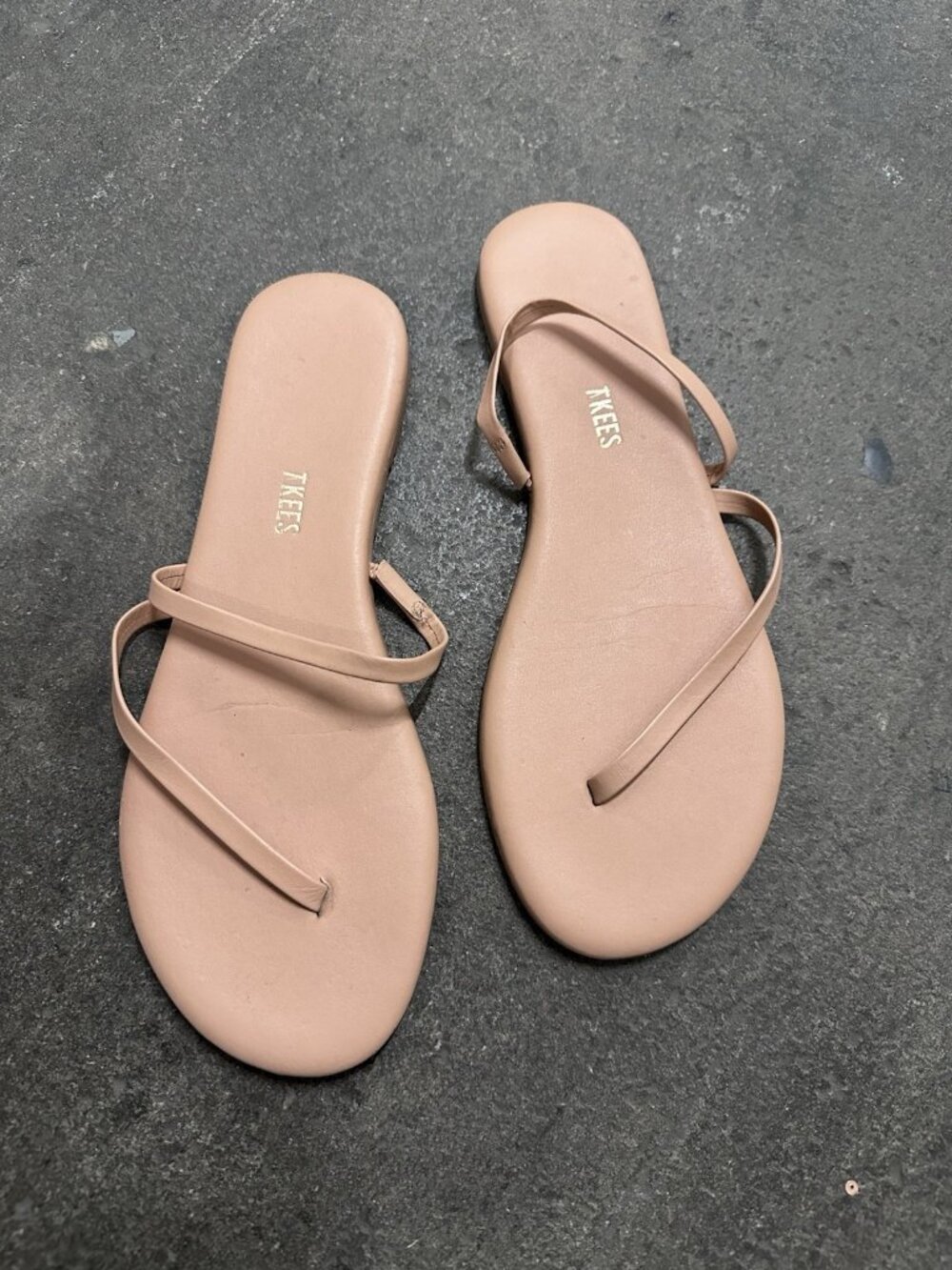 TKEES Sarit Sandals Nude Beige - Picture 4 of 6